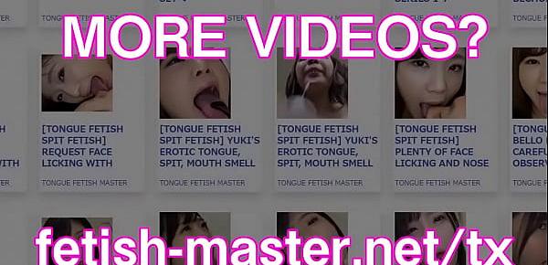 trendsJapanese Asian Tongue Spit Face Nose Licking Sucking Kissing Handjob Fetish - More at fetish-master.net